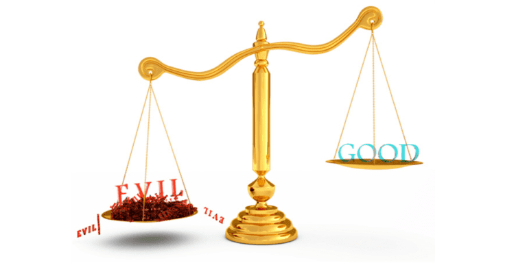 Good vs. Evil: a Moral Crisis